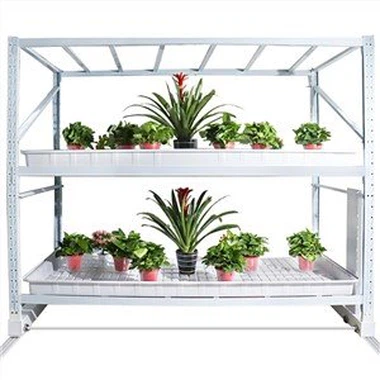 Zweistufiges Indoor-Grow-Rack